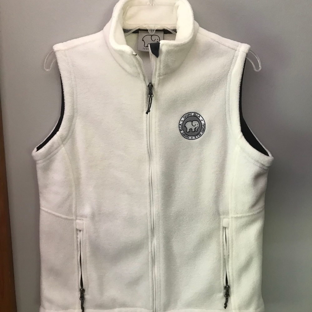 Ivory Ella Fleece Vest